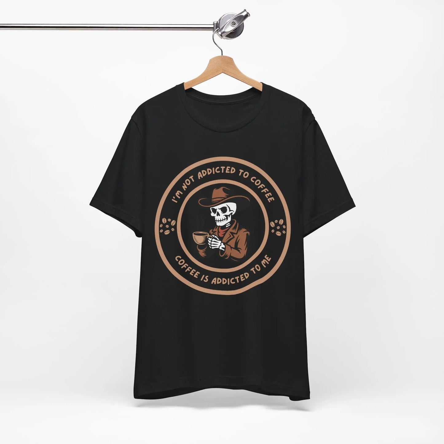 Coffee is Addicted to Me Tee - Dark Version Printify