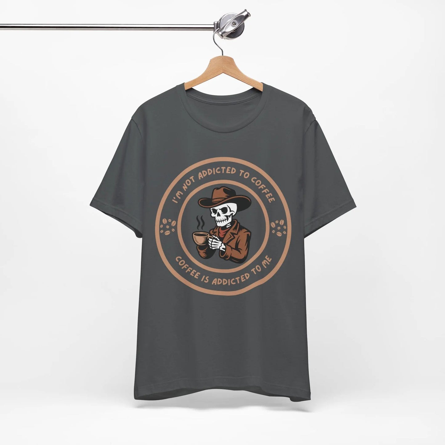Coffee is Addicted to Me Tee - Dark Version Printify