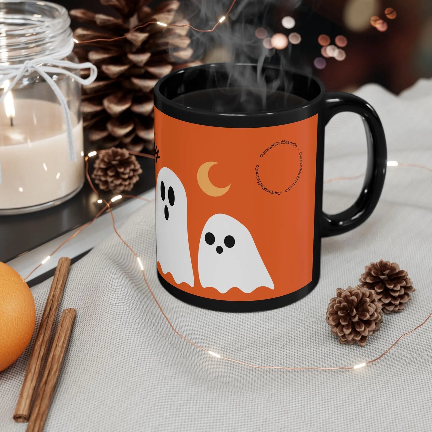 Let's Get Spooky - Cute Halloween Mug 11/15oz - Cups and Caffeine Co.