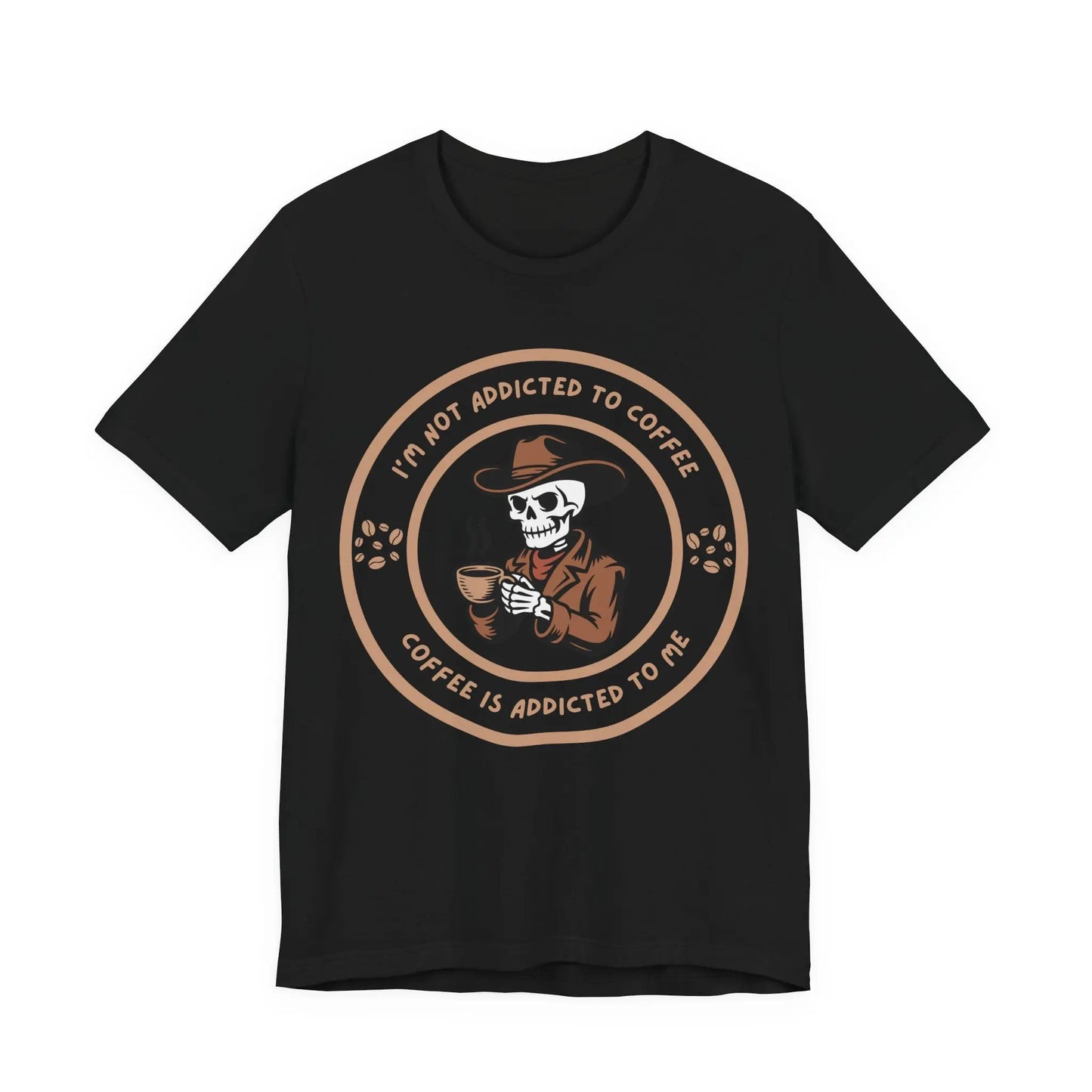 Coffee is Addicted to Me Tee - Dark Version Printify