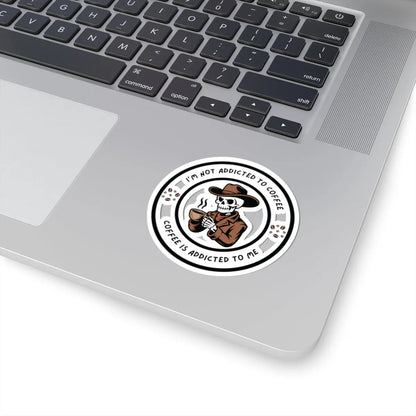 Coffee Lover's Kiss-Cut Stickers | Hilarious Gift for Coffee Addicts - Cups and Caffeine Co.
