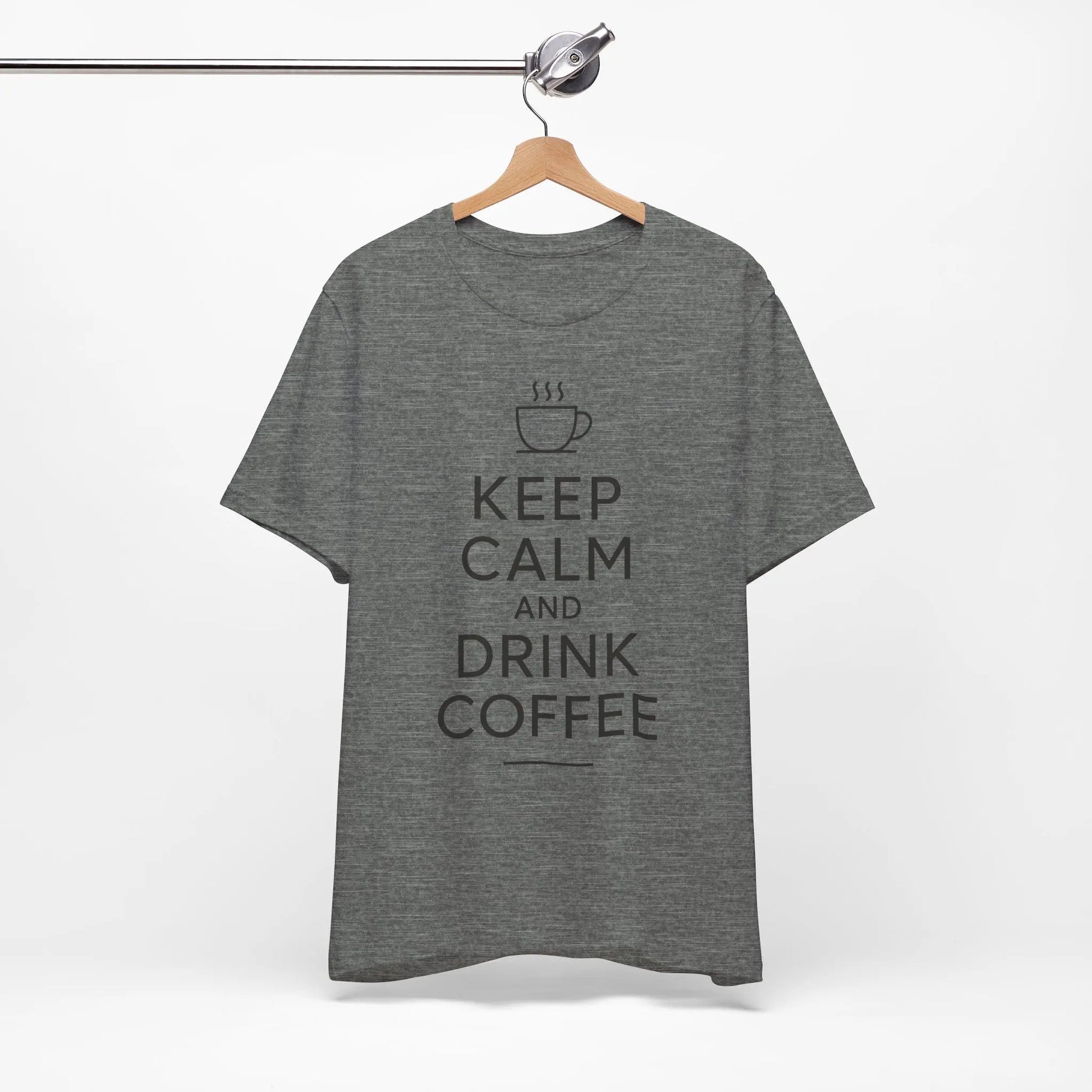 Keep Calm and Drink Coffee Unisex Tee Printify