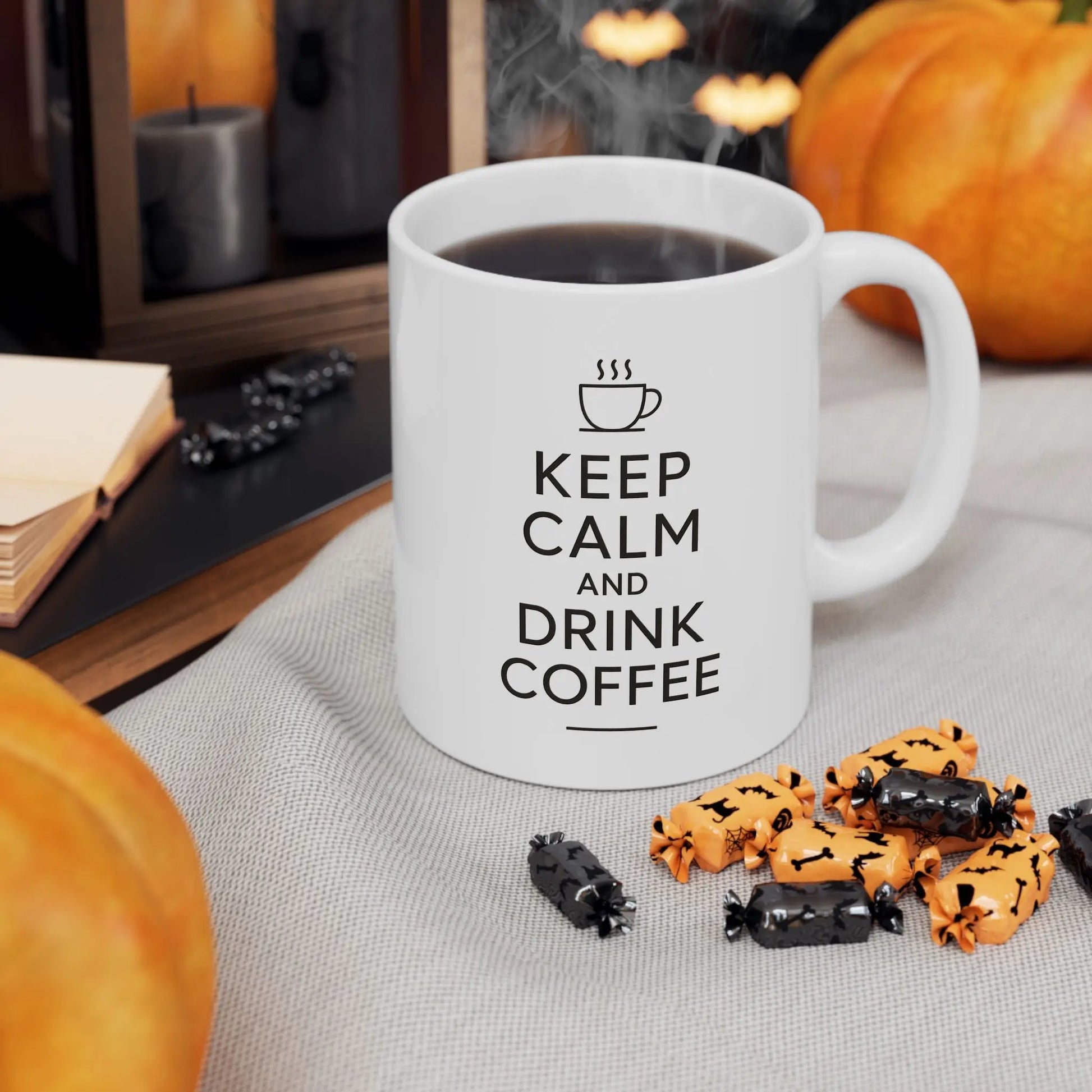 Keep Calm and Drink Coffee 11oz Mug - Cups and Caffeine Co.