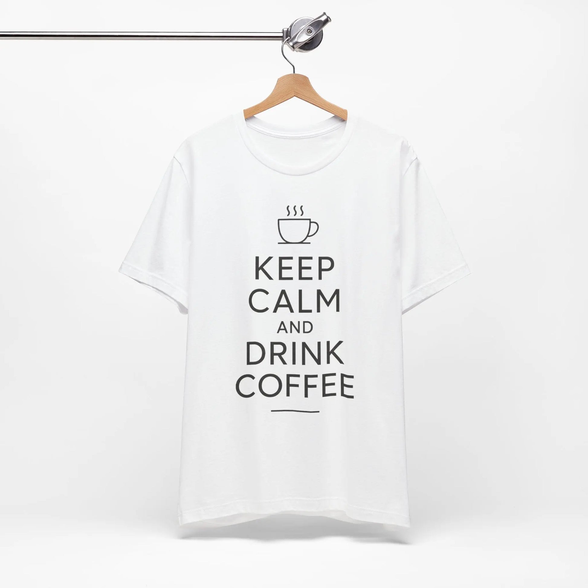 Keep Calm and Drink Coffee Unisex Tee Printify