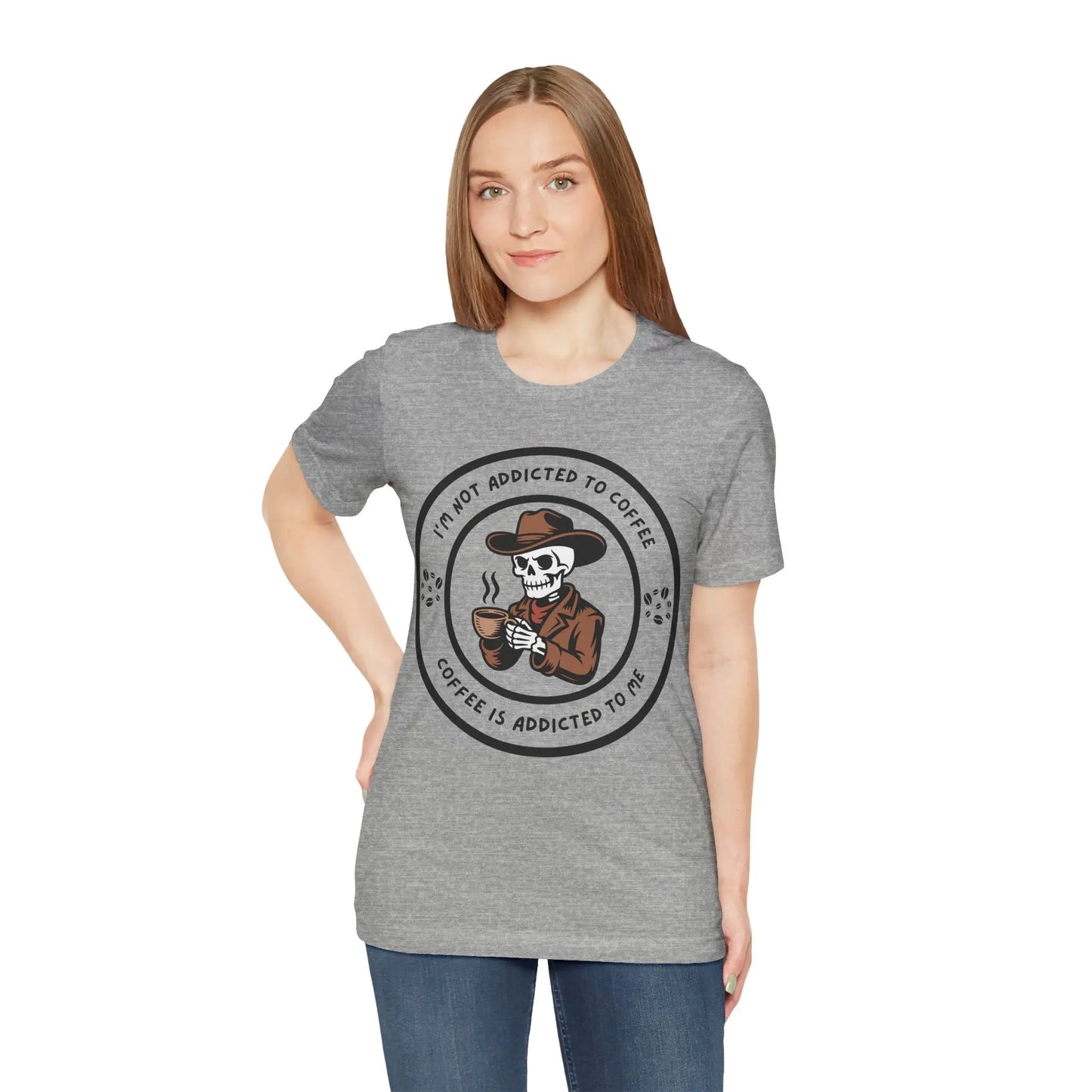 Coffee is Addicted to Me Tee - Light Version Printify