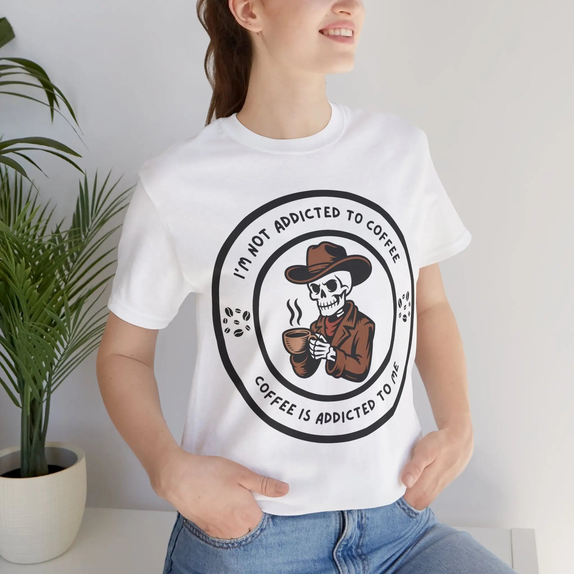 Coffee is Addicted to Me Tee - Light Version Printify