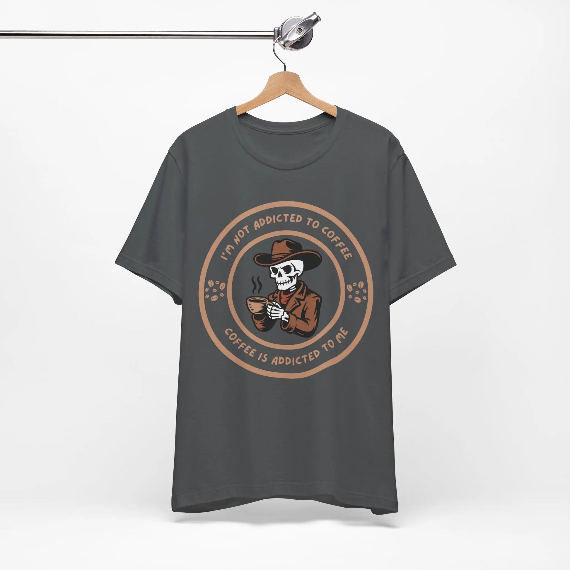 Coffee is Addicted to Me Tee - Dark Version Printify