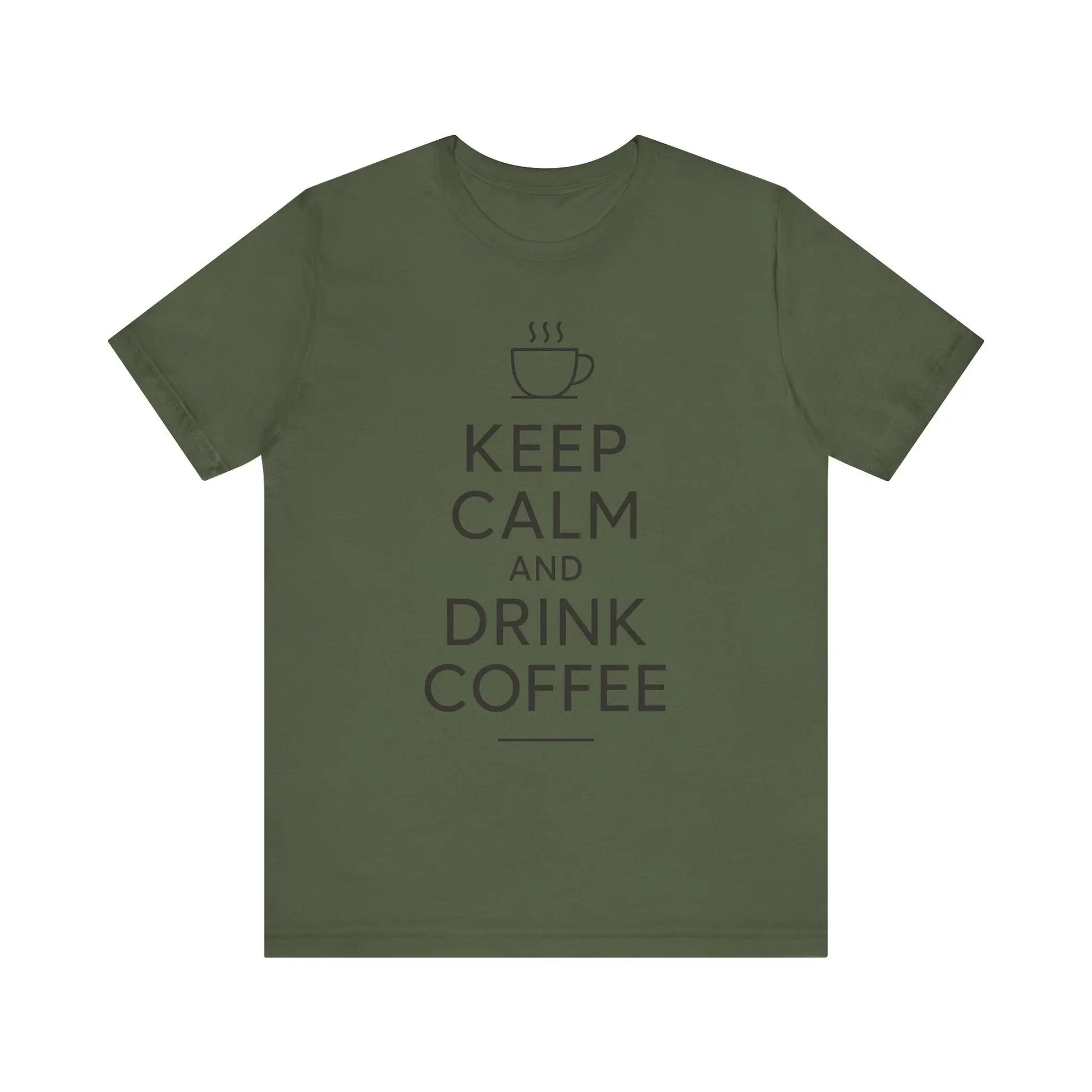 Keep Calm and Drink Coffee Unisex Tee Printify