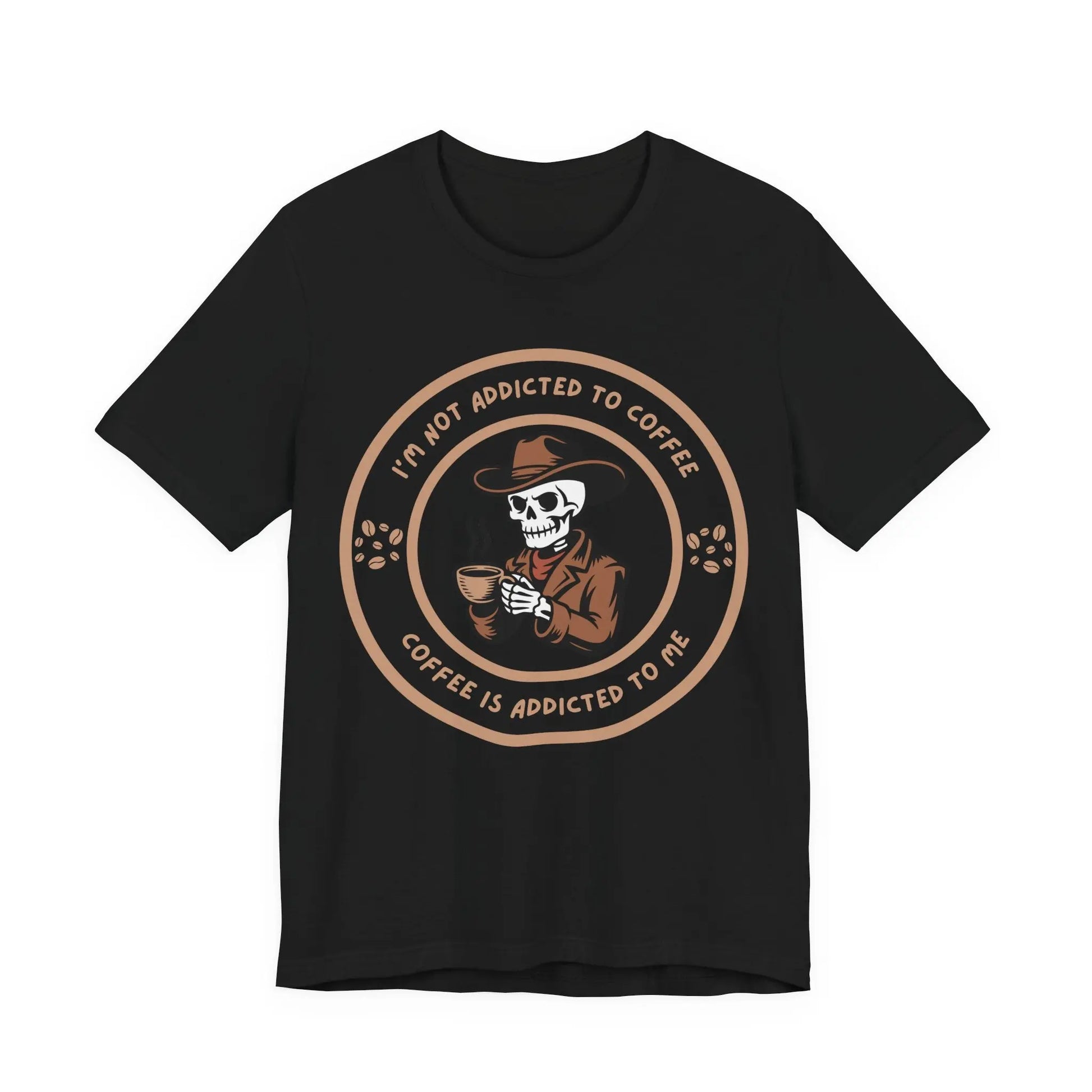 Coffee is Addicted to Me Tee - Dark Version Printify